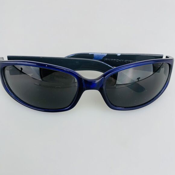 Anarchy Eyewear Sunglasses mod. Shroud Oval Wrap Blue Vintage main image 11